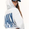 Bedrucktes Bomber-Sweatshirt mit Kapuze Bedrucktes Bomber-Sweatshirt mit Kapuze