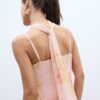 Bedrucktes Midi-Kleid aus Tüll mit Schal Bedrucktes Midi-Kleid aus Tüll mit Schal