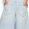Bermudashorts aus Denim mit Gürtel Bermudashorts aus Denim mit Gürtel