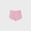 Bestickter gestreifter Sarong-Skort Bestickter gestreifter Sarong-Skort