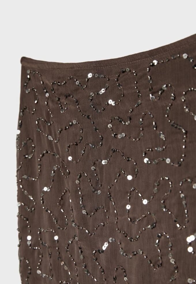 Bestickter Mini-Skort