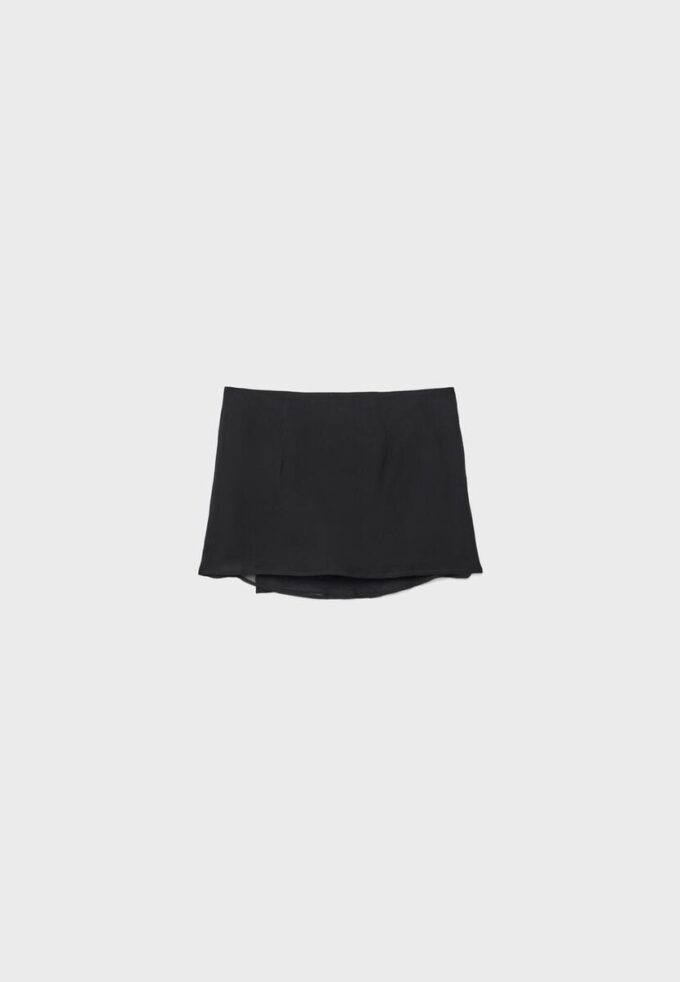 Bestickter Wickel-Mini-Skort