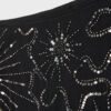 Bestickter Wickel-Mini-Skort