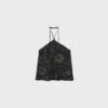 Besticktes Neckholder-Oberteil Besticktes Neckholder-Oberteil