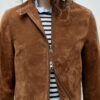 Bikerjacke aus 100 % Leder