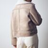 Bikerjacke aus Kunstwildleder