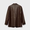 Blazer aus Kunstleder Blazer aus Kunstleder