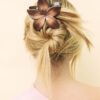Blumen-Haarspange