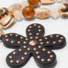 Blumen- und 8-Ball-Anhänger