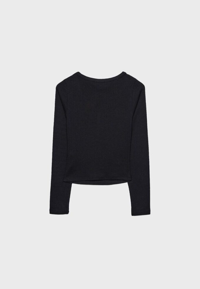 Bluse mit Knöpfen