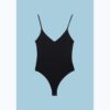 Bodysuit mit V-Ausschnitt und Trägern Bodysuit mit V-Ausschnitt und Trägern
