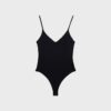 Bodysuit mit V-Ausschnitt und Trägern Bodysuit mit V-Ausschnitt und Trägern
