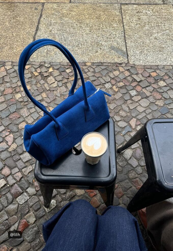 Bowlingtasche aus Kunstwildleder