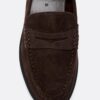 Braune Leder-Loafer