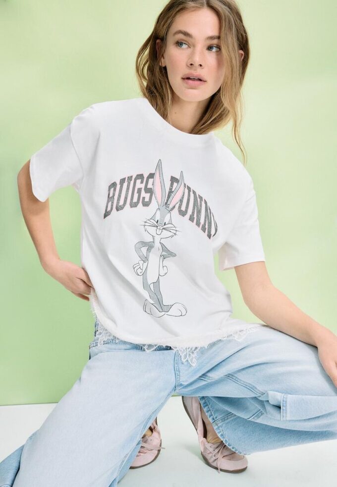 Bugs Bunny Spitzen-T-Shirt Bugs Bunny Spitzen-T-Shirt