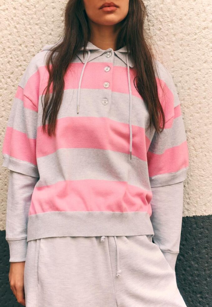 Bugs Bunny Strick-Poloshirt
