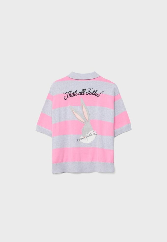 Bugs Bunny Strick-Poloshirt