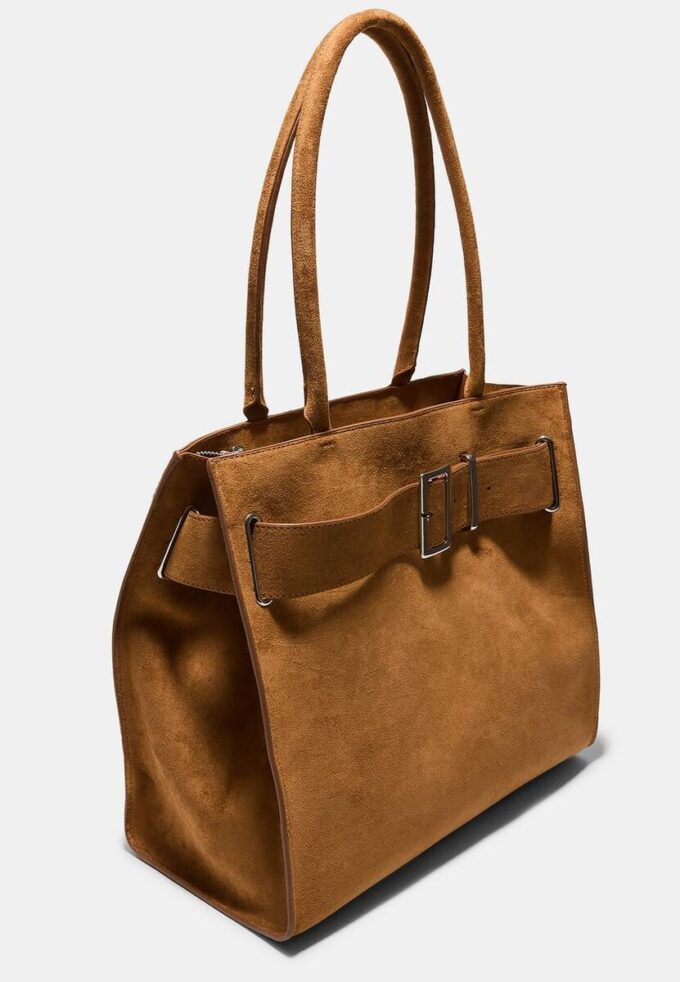 City-Shopper-Tasche mit Schnallendetail