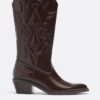 Cowboystiefel mit Absatz Cowboystiefel mit Absatz