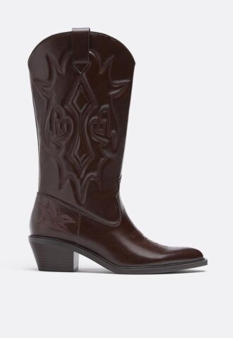 Cowboystiefel mit Absatz