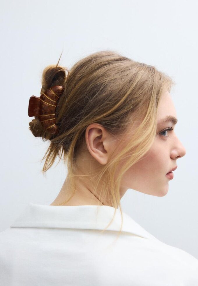 Croissant-Haarspange