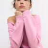 Cropped-Sweatshirt im Washed-Look