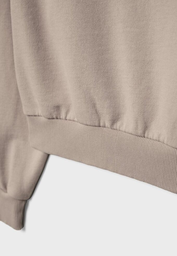 Cropped-Sweatshirt im Washed-Look Cropped-Sweatshirt im Washed-Look