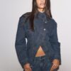 Cross-Over-Jeansjacke Cross-Over-Jeansjacke