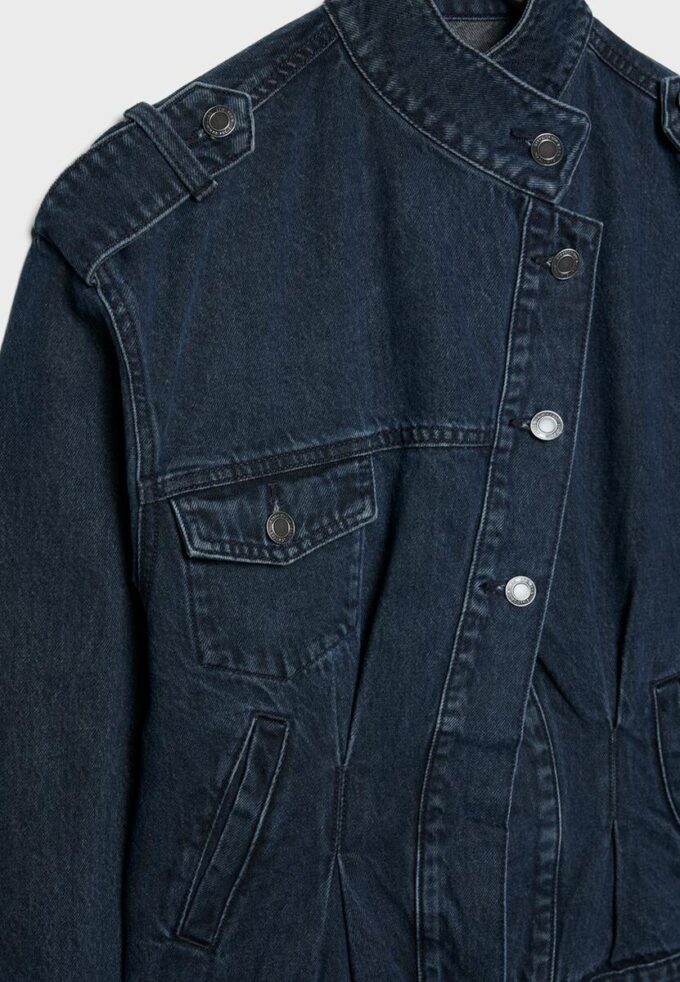Cross-Over-Jeansjacke Cross-Over-Jeansjacke