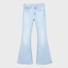 D04 Low-Rise-Jeans mit Flared-Bein D04 Low-Rise-Jeans mit Flared-Bein