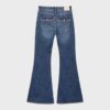 D04 Low-Rise-Jeans mit Flared-Bein D04 Low-Rise-Jeans mit Flared-Bein