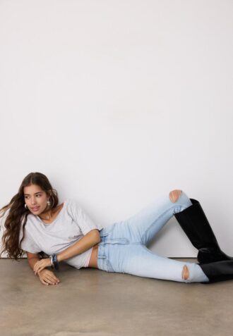 D07 High-Waist-Jeans
