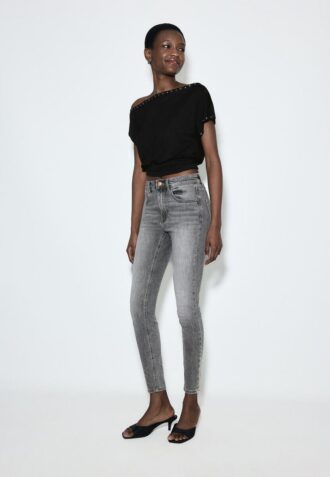 D07 Skinny-Jeans mit normaler Leibhöhe