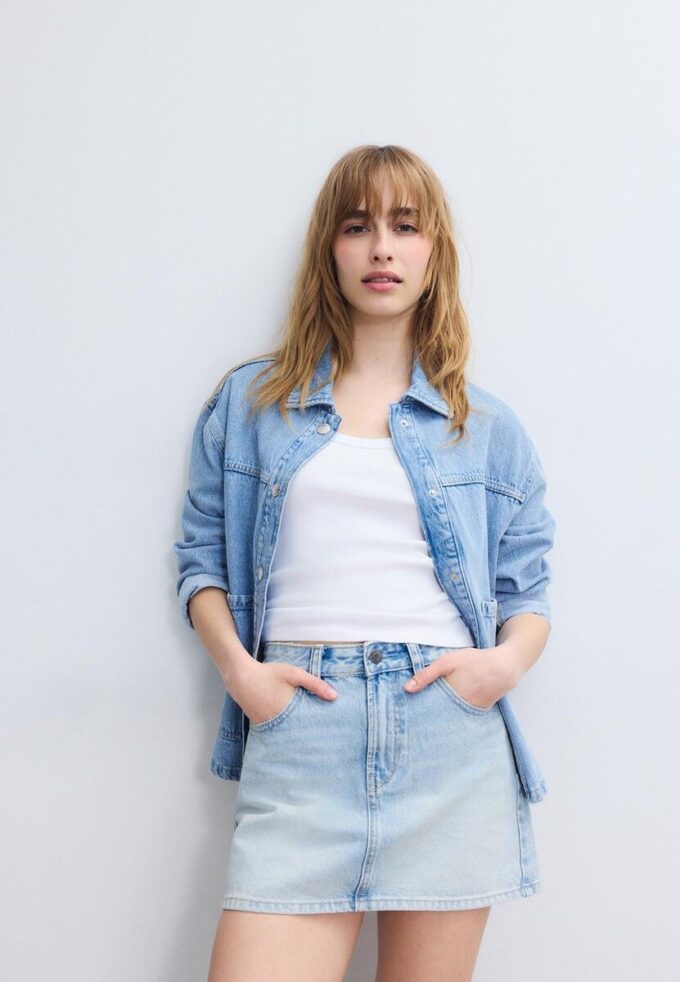 D60 Basics Denim-Minirock D60 Basics Denim-Minirock
