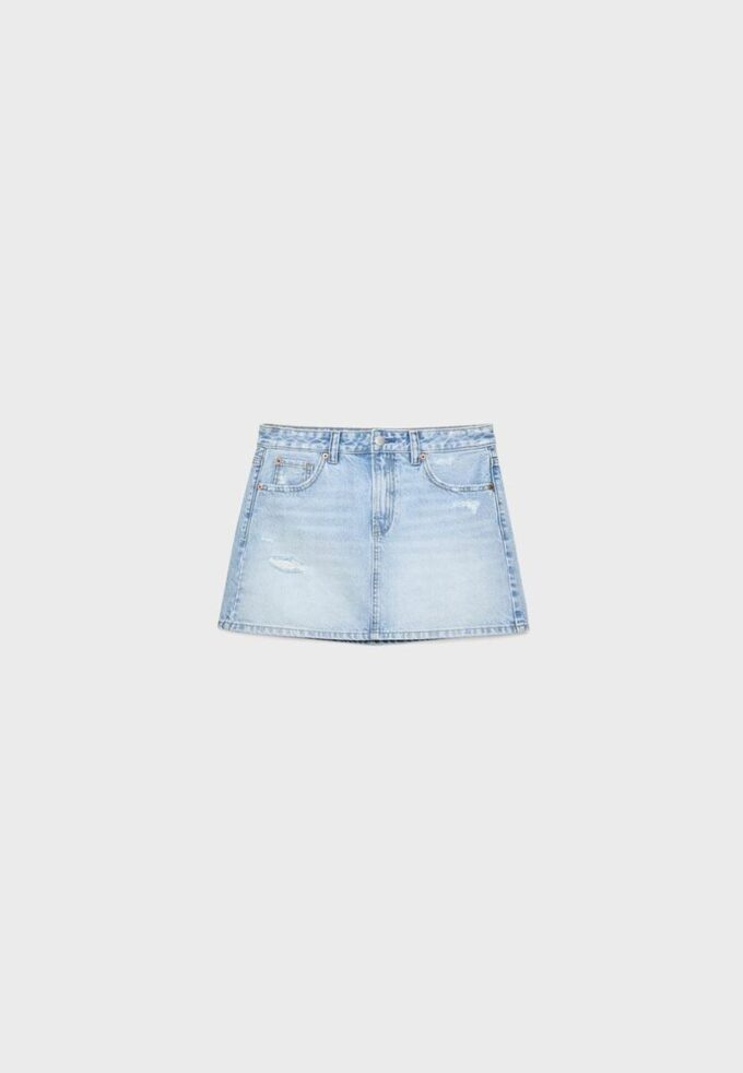 D60 Denim-Minirock D60 Denim-Minirock