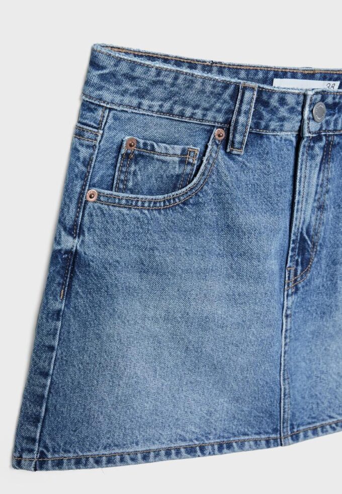 D60 Denim-Minirock D60 Denim-Minirock