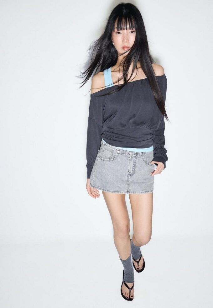 D62 Denim-Skort D62 Denim-Skort