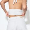 D75 Shorts aus zerrissenem Denim