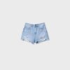 D75 Shorts aus zerrissenem Denim D75 Shorts aus zerrissenem Denim