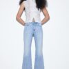 D78 Kurze Flared Jeans D78 Kurze Flared Jeans