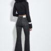 D78 Kurze Flared Jeans D78 Kurze Flared Jeans