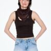 D79 Shorts mit niedriger Taille