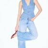 D91 Low-Waist-Jeans mit Wide Leg D91 Low-Waist-Jeans mit Wide Leg