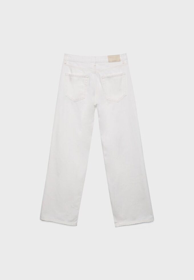 D91 Low-Waist-Jeans mit Wide Leg aus Twill D91 Low-Waist-Jeans mit Wide Leg aus Twill
