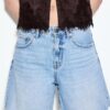 D93 Lange Jeans-Shorts D93 Lange Jeans-Shorts