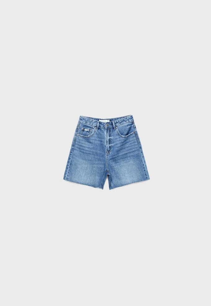 D93 Lange Jeans-Shorts D93 Lange Jeans-Shorts