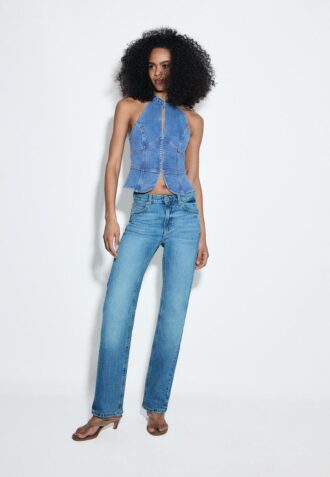 D98 Straight-Leg-Jeans