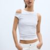 Doppellagiges T-Shirt Doppellagiges T-Shirt
