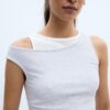 Doppellagiges T-Shirt Doppellagiges T-Shirt