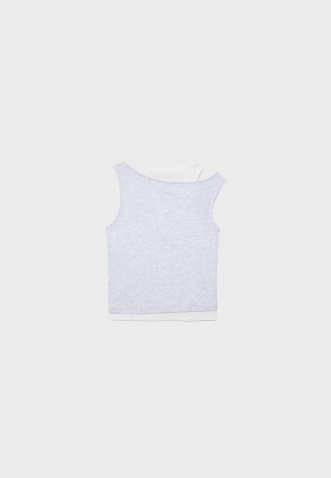 Doppellagiges T-Shirt Doppellagiges T-Shirt
